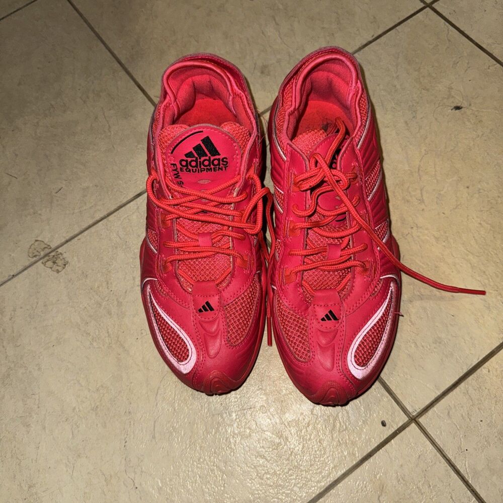 Adidas Equipment FYW S-97 Originals Shoes Shock Red  EE5329 Size 8 Women's